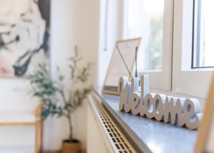 AMA Home AMALI - Modernes Apartment mit Balkon&Parkplatz - Ideal für Business&Komfort * Hiddenhausen